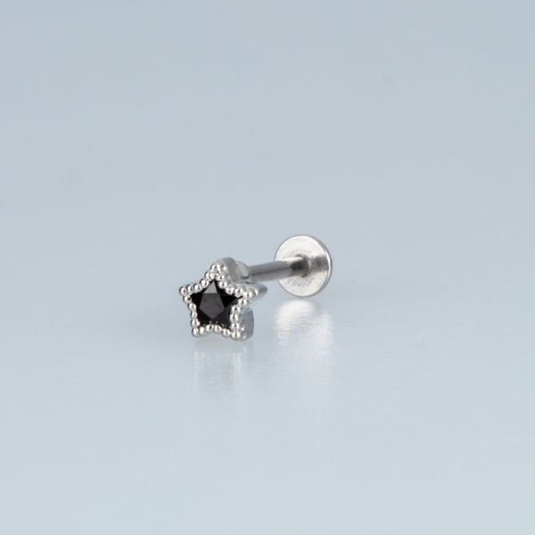 Piercing Tragus Yıldız Taş
