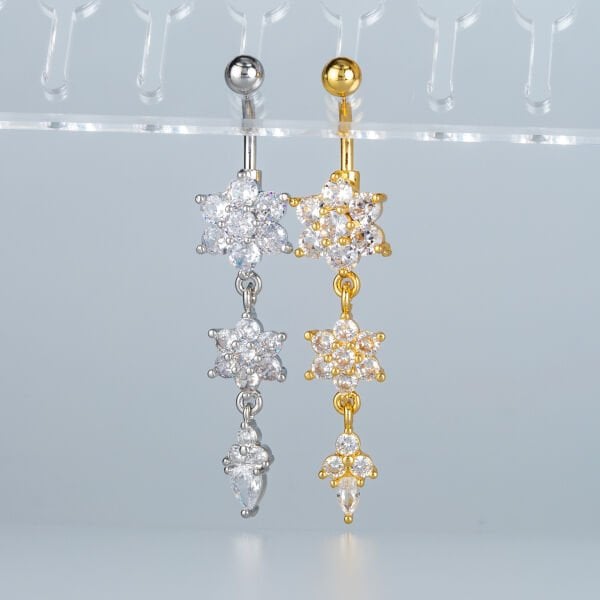 Piercing Göbek Fashion Çiçek