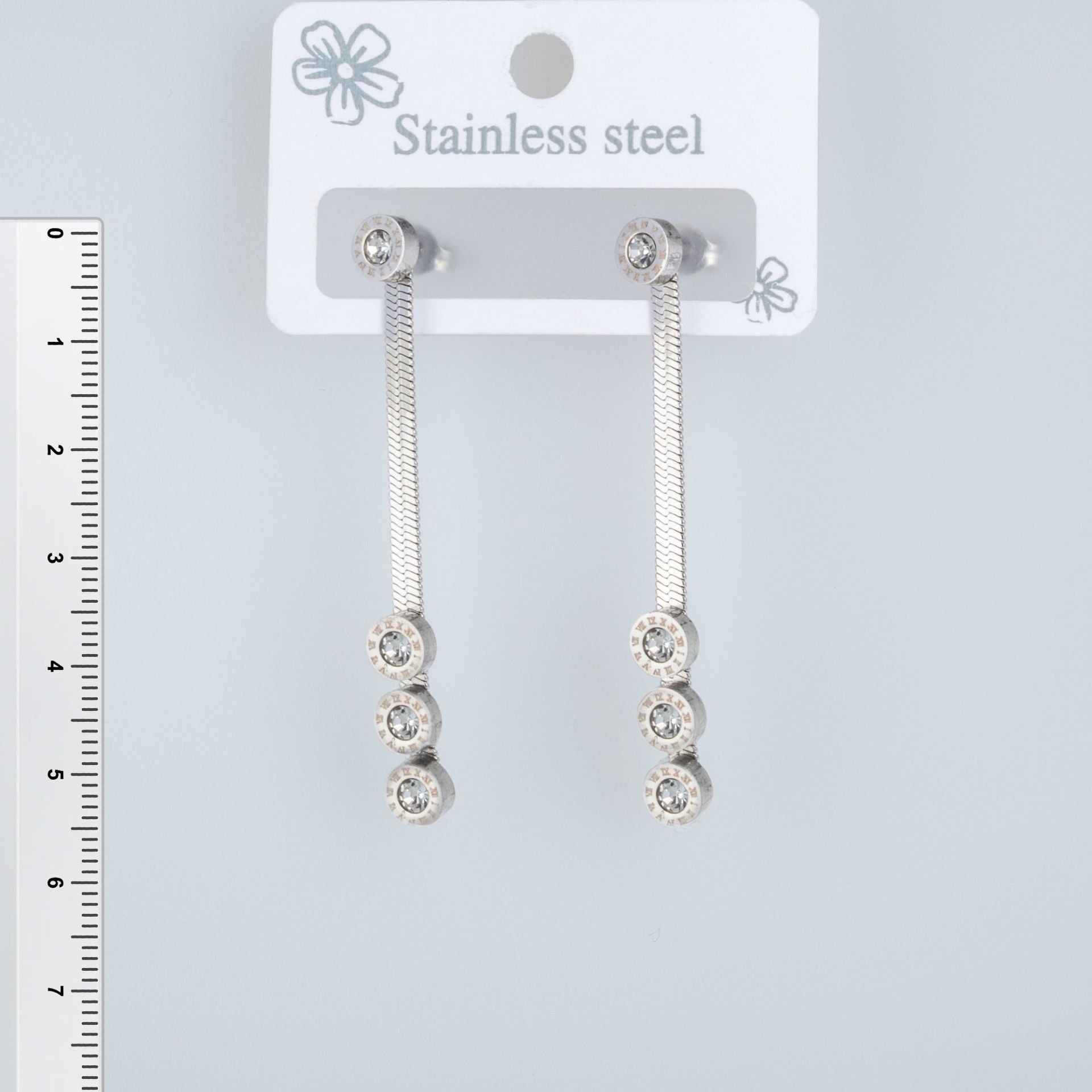 Steel Earrings - 1 Pair