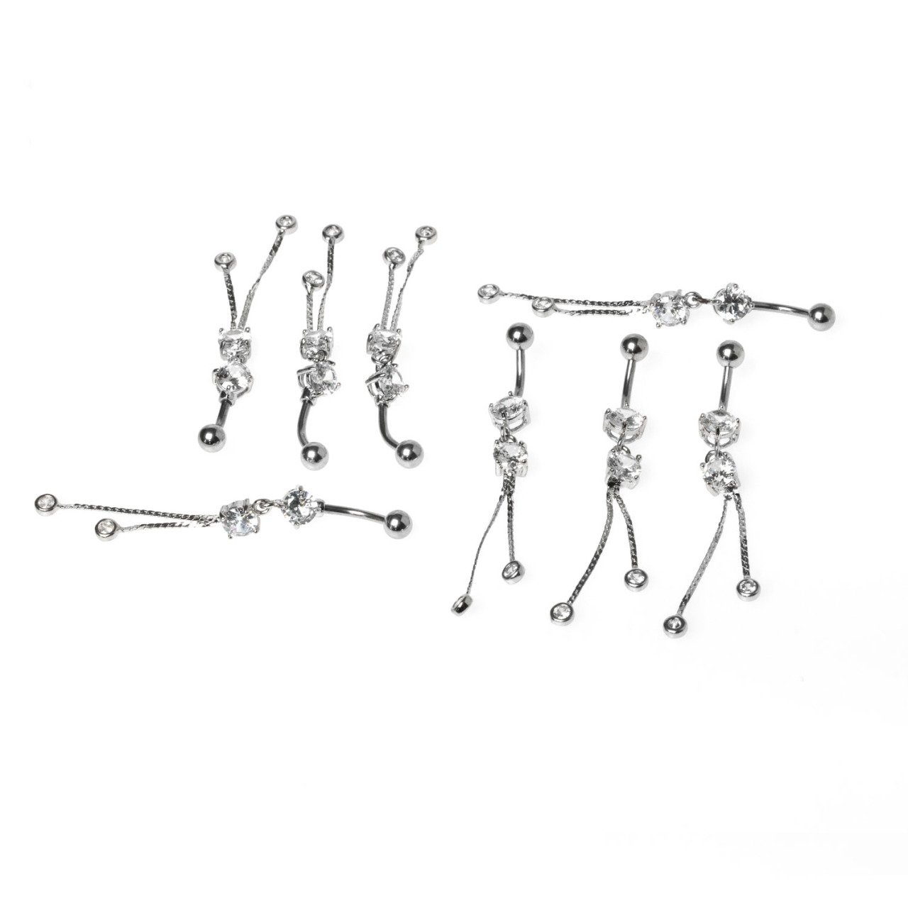 Piercing Göbek Taşlı