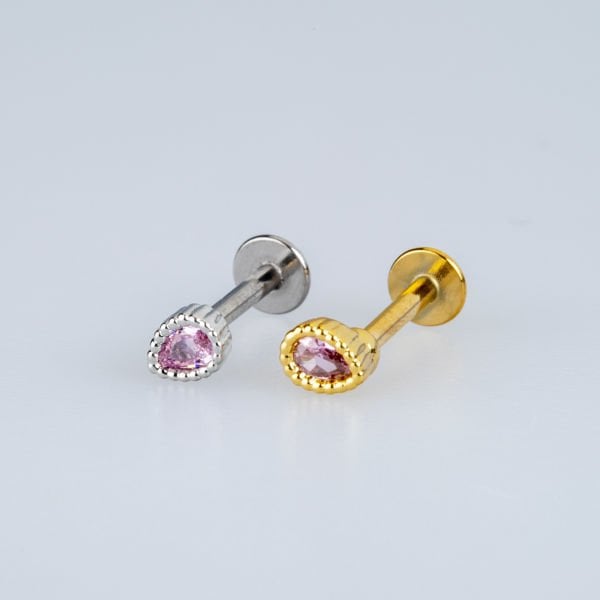 Piercing Tragus 3mm Drop Yellow