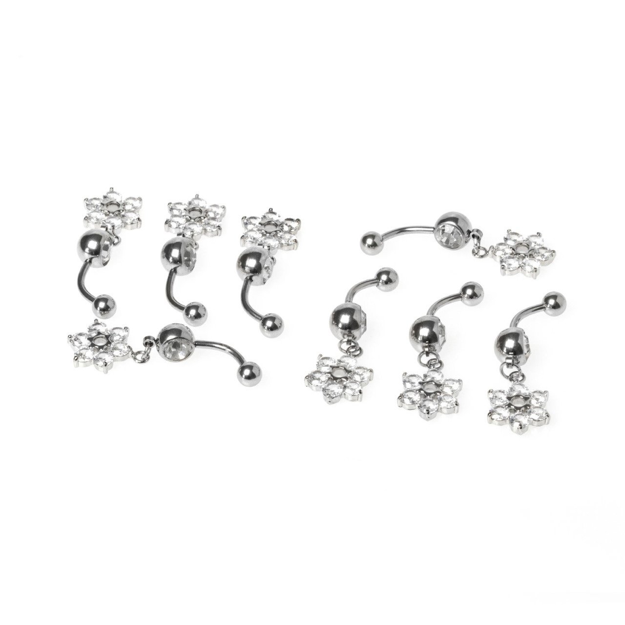 Piercing Göbek Taşlı