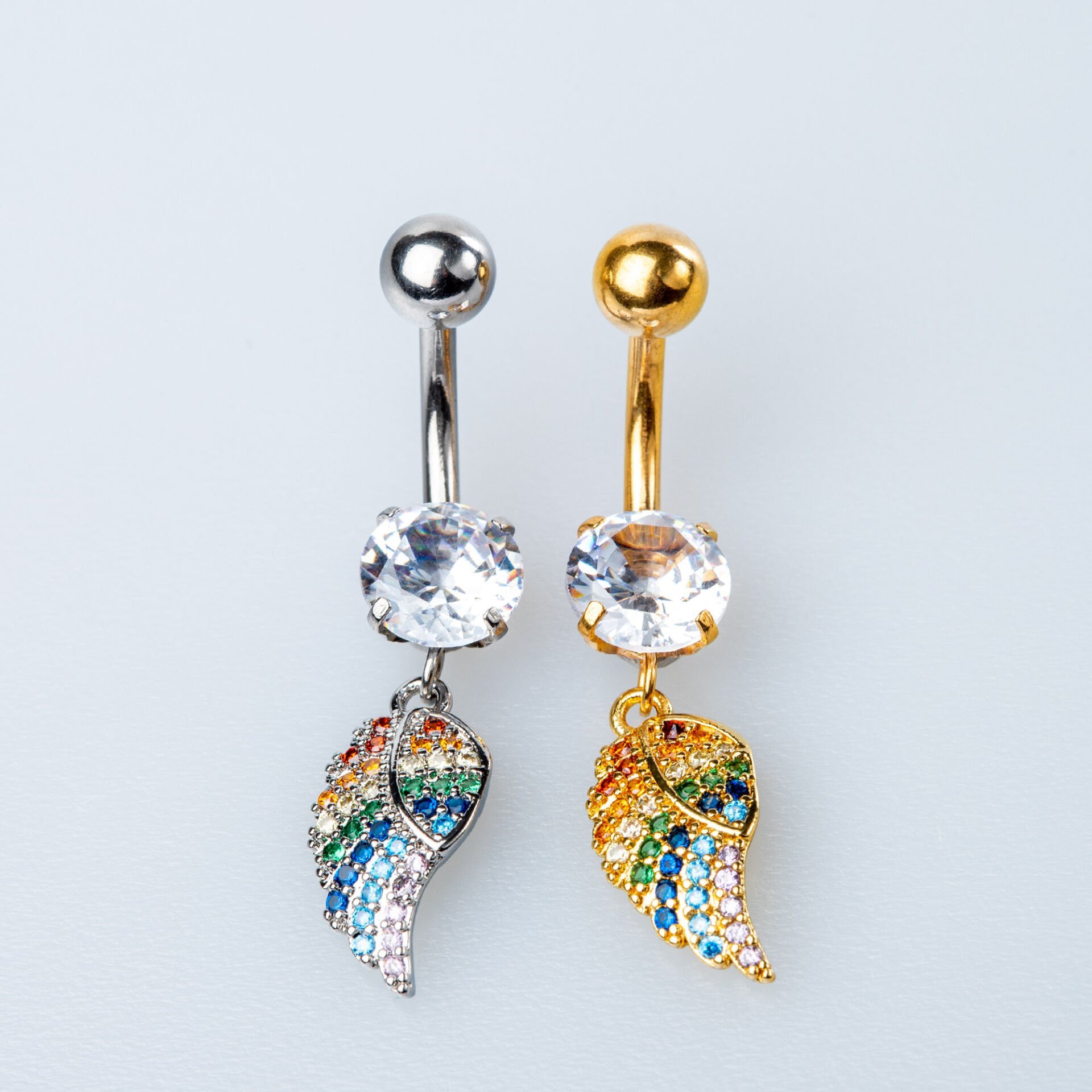 Piercing Belly Wing with Stone