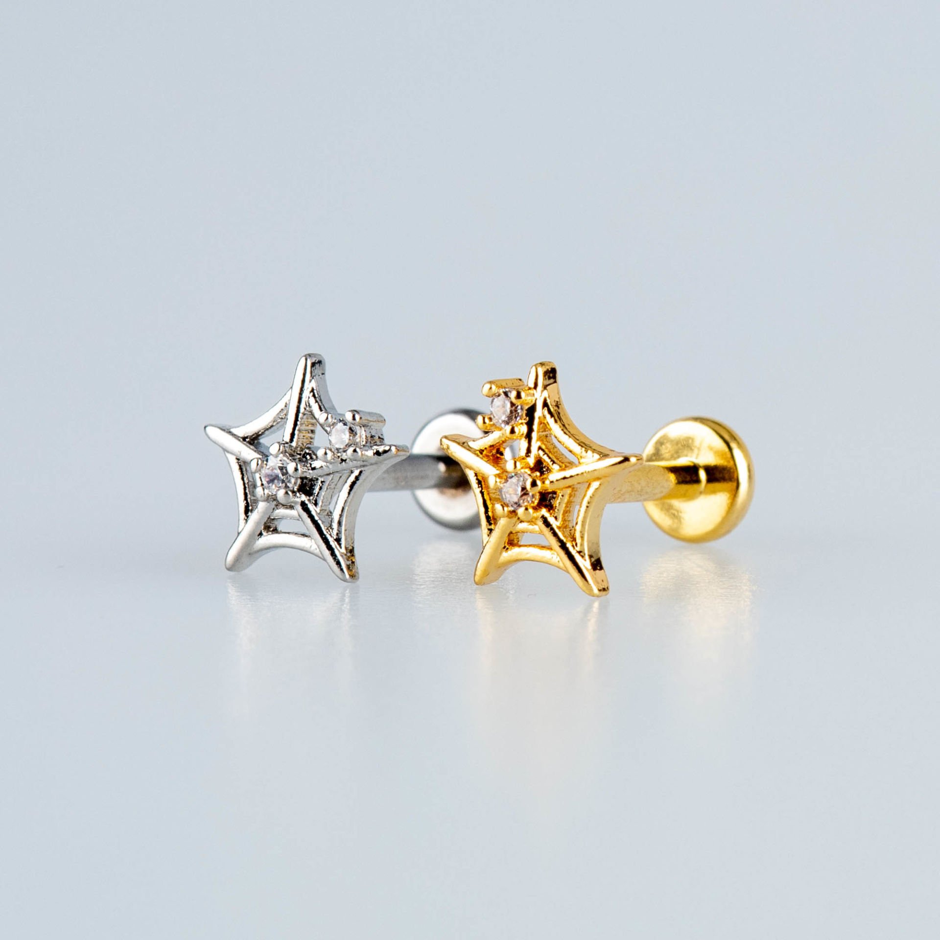 Piercing Tragus Örümcek Ağı