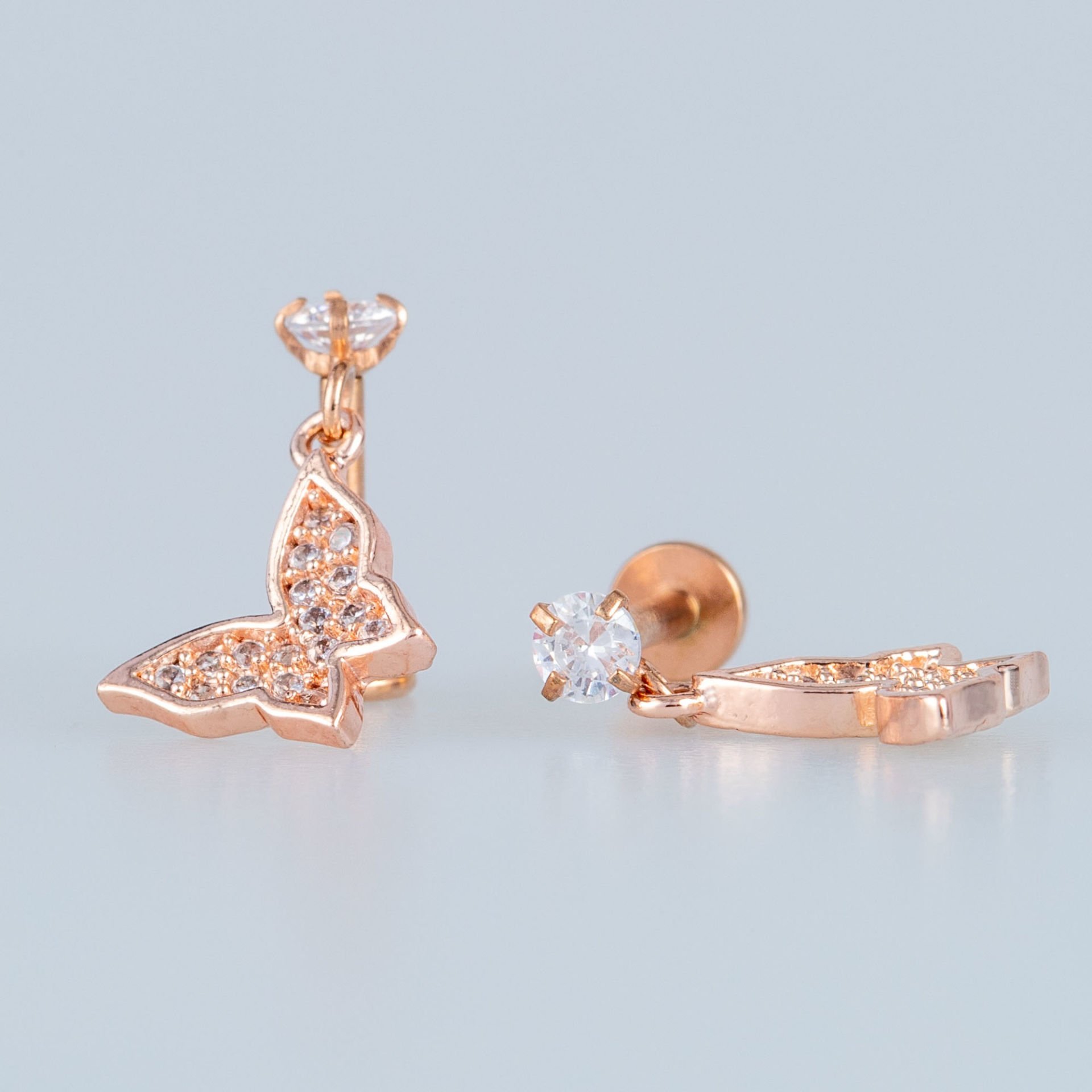 Piercing Tragus Kelebek