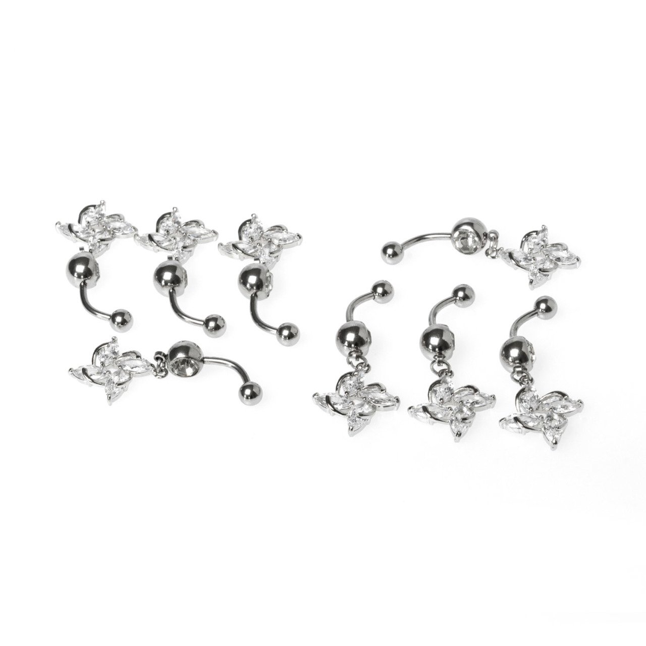 Piercing Göbek Taşlı