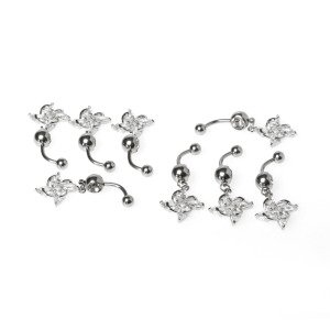 Piercing Göbek Taşlı