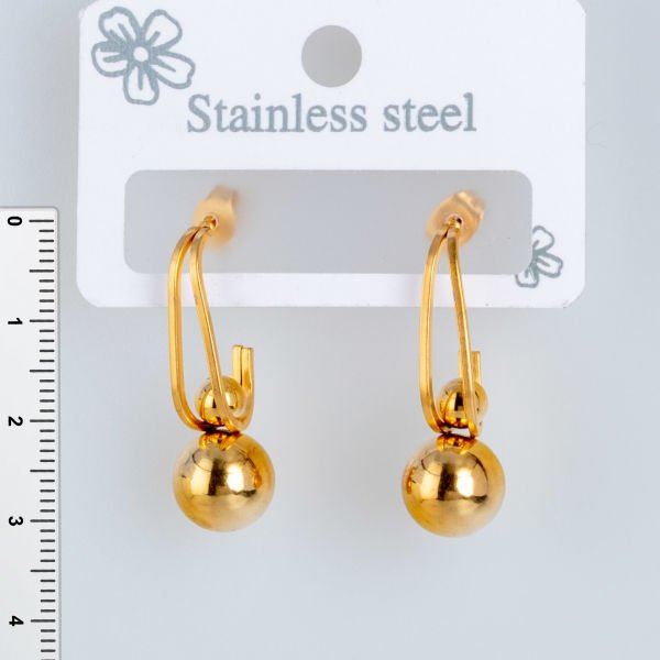 Steel Earrings - 1 Pair