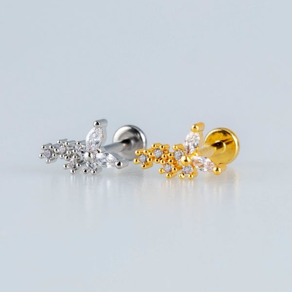 Piercing Tragus Kelebek