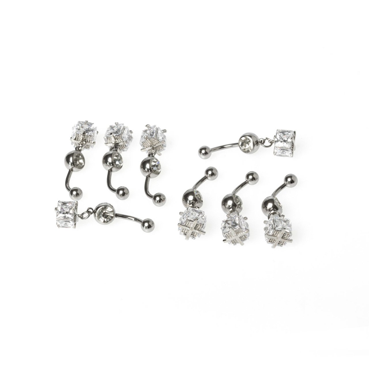 Piercing Göbek Taşlı