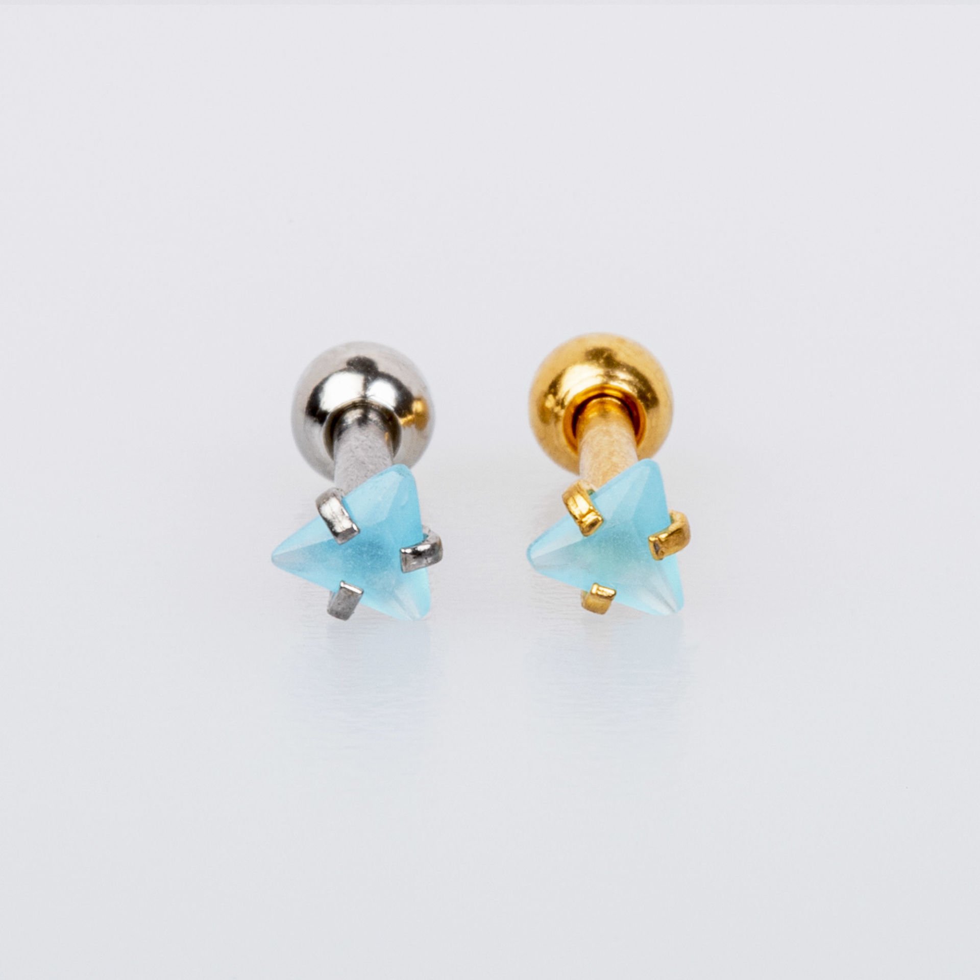 Piercing Tragus 3mm Triangle Stone