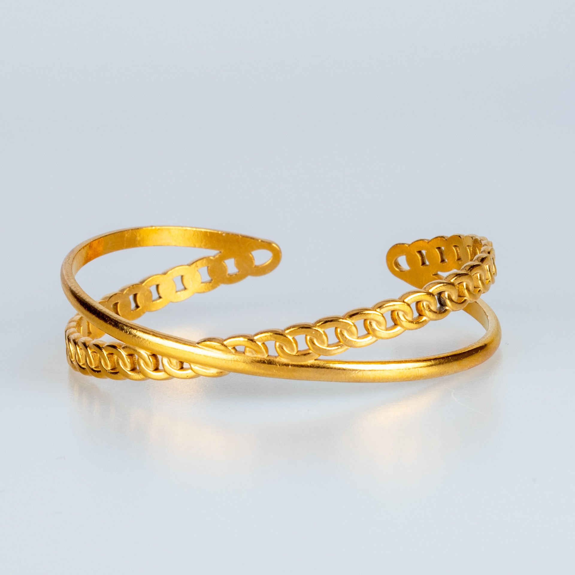 Steel Handcuff Bracelet