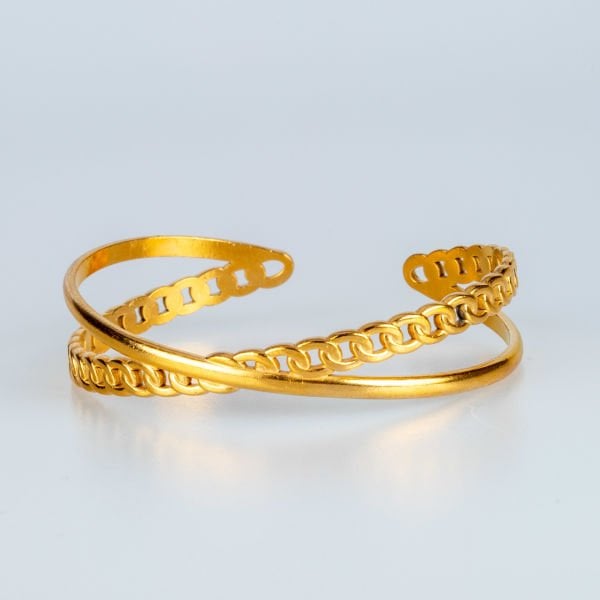 Steel Handcuff Bracelet