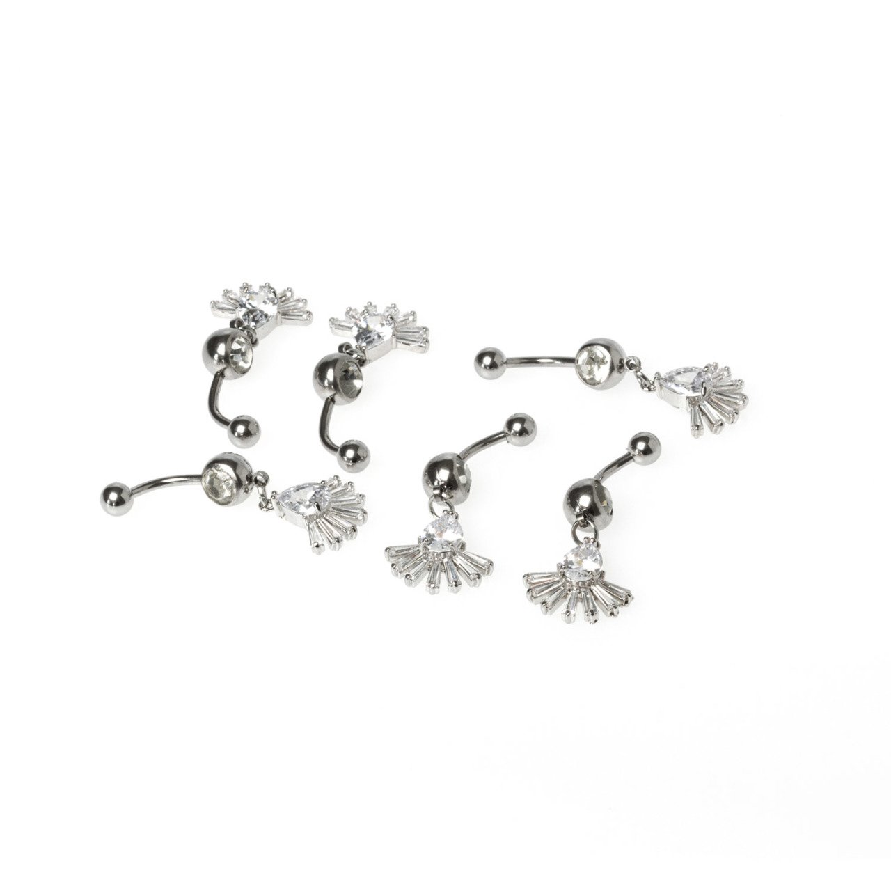 Piercing Göbek Taşlı