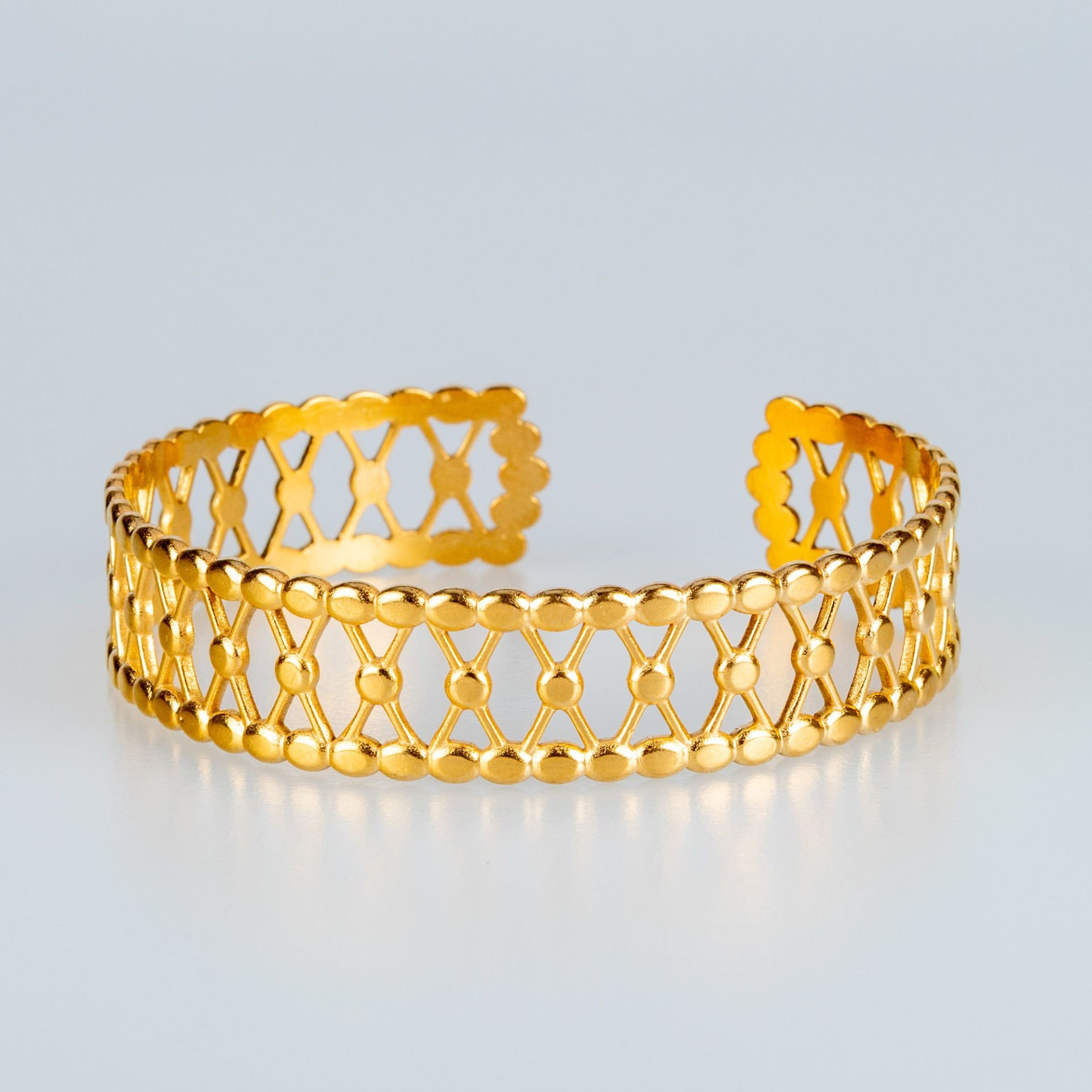 Steel Handcuff Bracelet