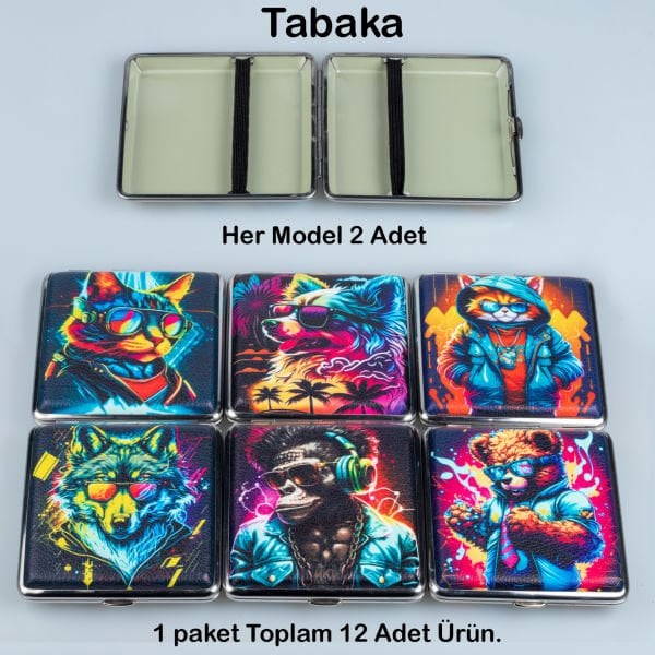 Sheet Metal Box Package 12 Pieces