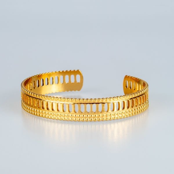 Steel Handcuff Bracelet