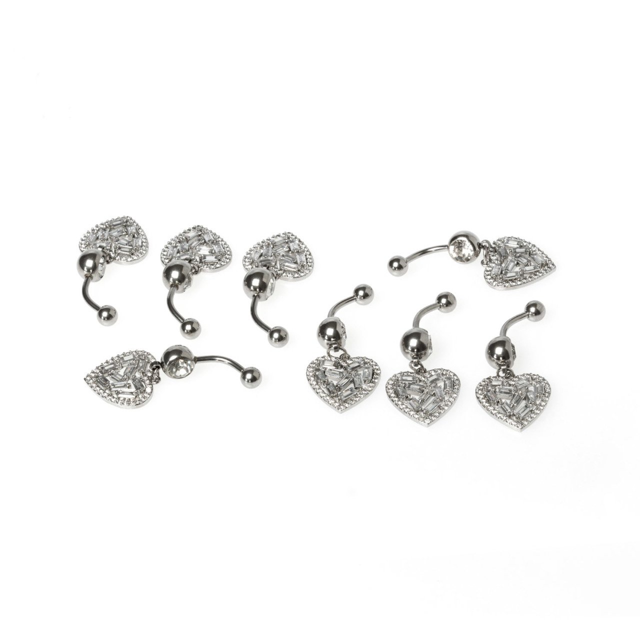 Piercing Göbek Kalp