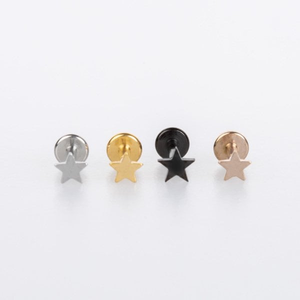 Piercing Çelik Tragus Yıldız