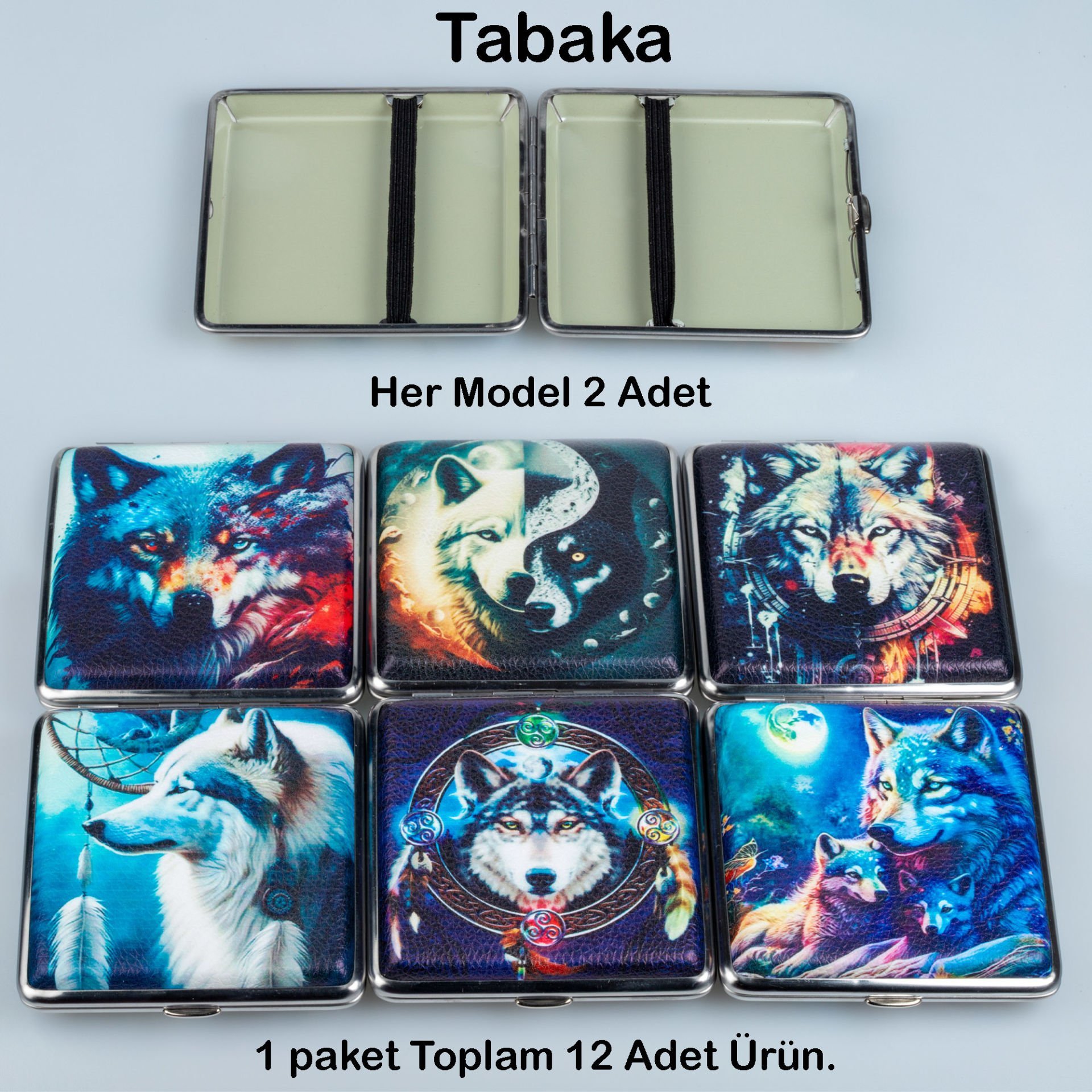 Sheet Metal Box Package 12 Pieces