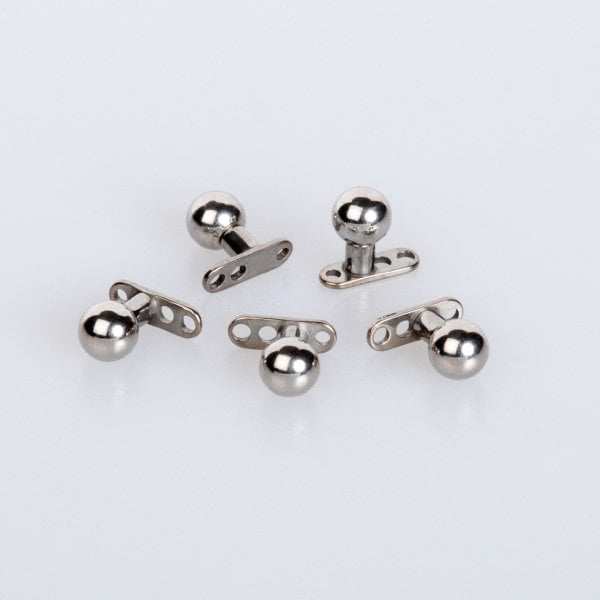 Piercing Titanyum Dermal 4mm