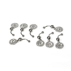 Piercing Göbek Taşlı
