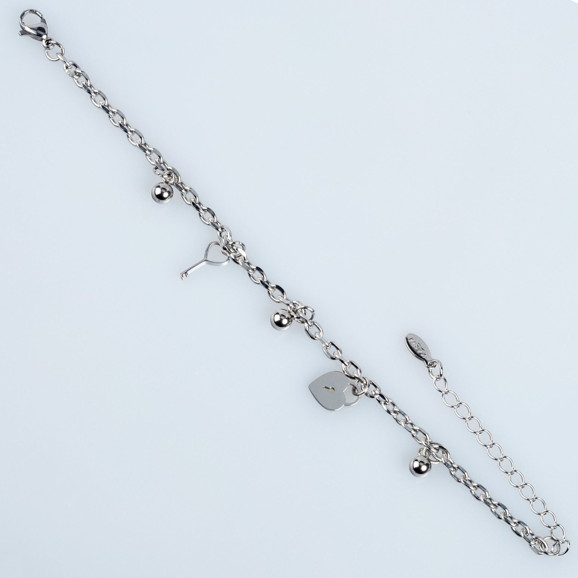 Çelik Zincir Bileklik Anahtar ve Kilit