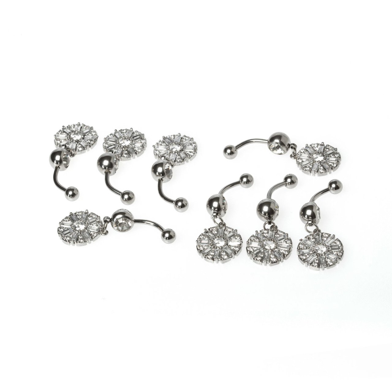 Piercing Göbek Taşlı