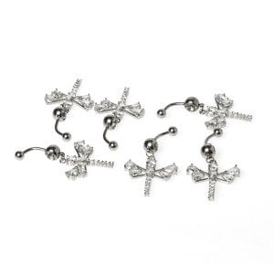 Piercing Göbek Taşlı