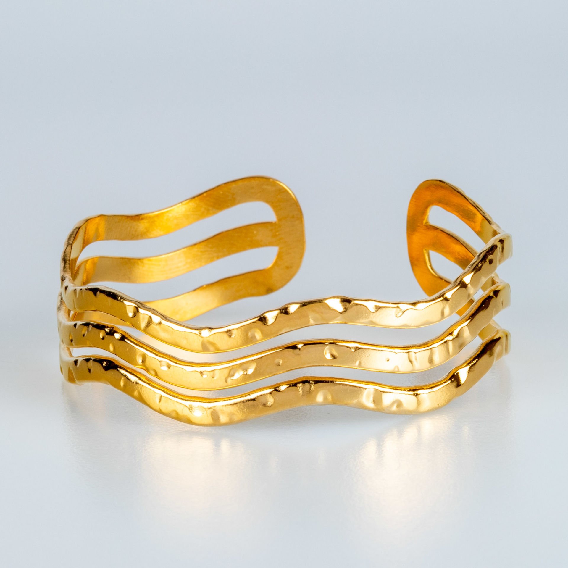 Steel Handcuff Bracelet