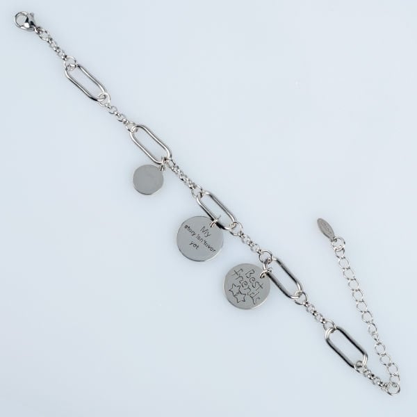 Çelik Zincir Bileklik