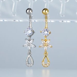 Piercing Göbek Fashion Yıldız