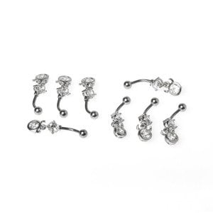 Piercing Göbek Taşlı