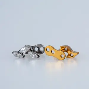 Piercing Titanyum Dermal Sarı