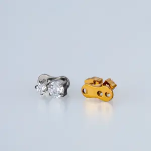 Piercing Titanyum Derma Sarı