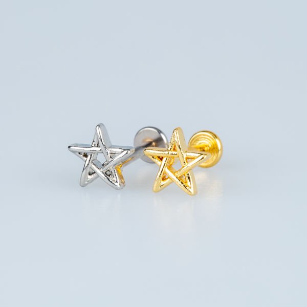 Piercing Tragus Yıldız