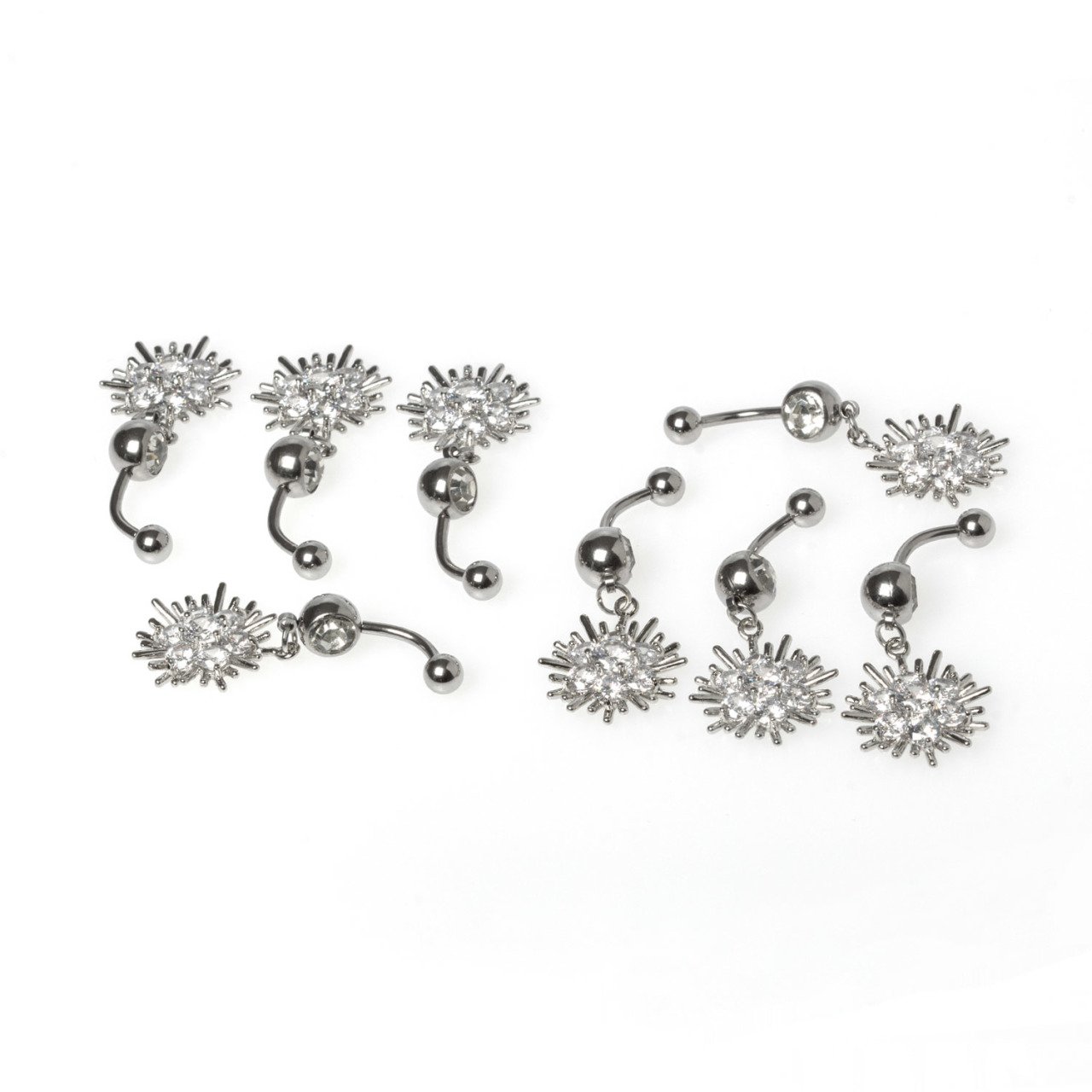 Piercing Göbek Taşlı