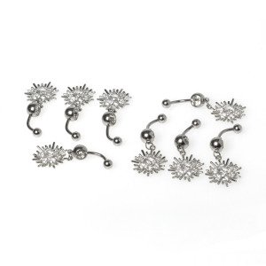 Piercing Göbek Taşlı