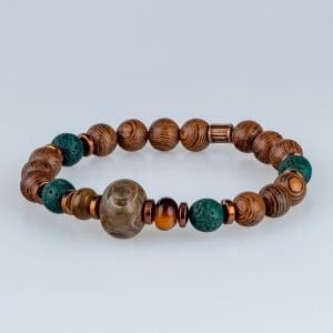 Etnik Doğal Taş Kuka Bileklik