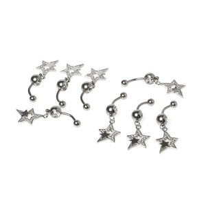 Piercing Göbek Yıldız