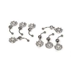 Piercing Göbek Taşlı