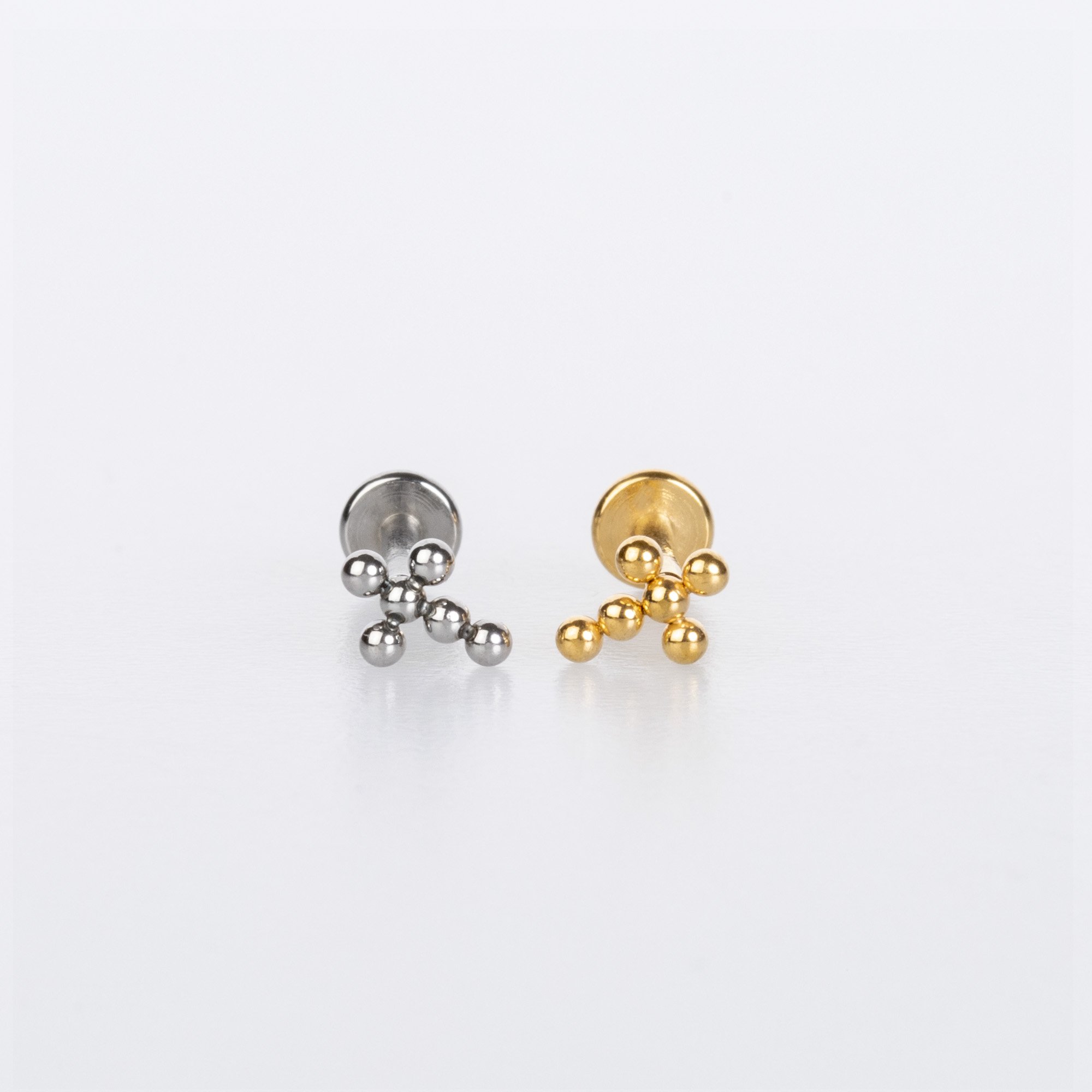 Piercing Çelik Tragus Haç