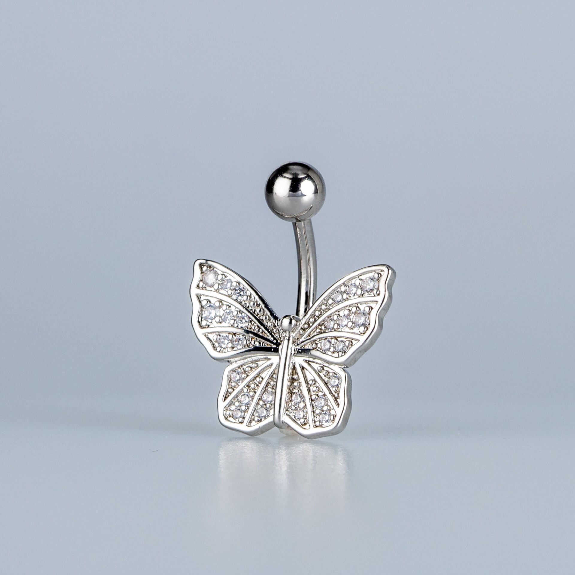 Piercing Göbek Fashion Kelebek