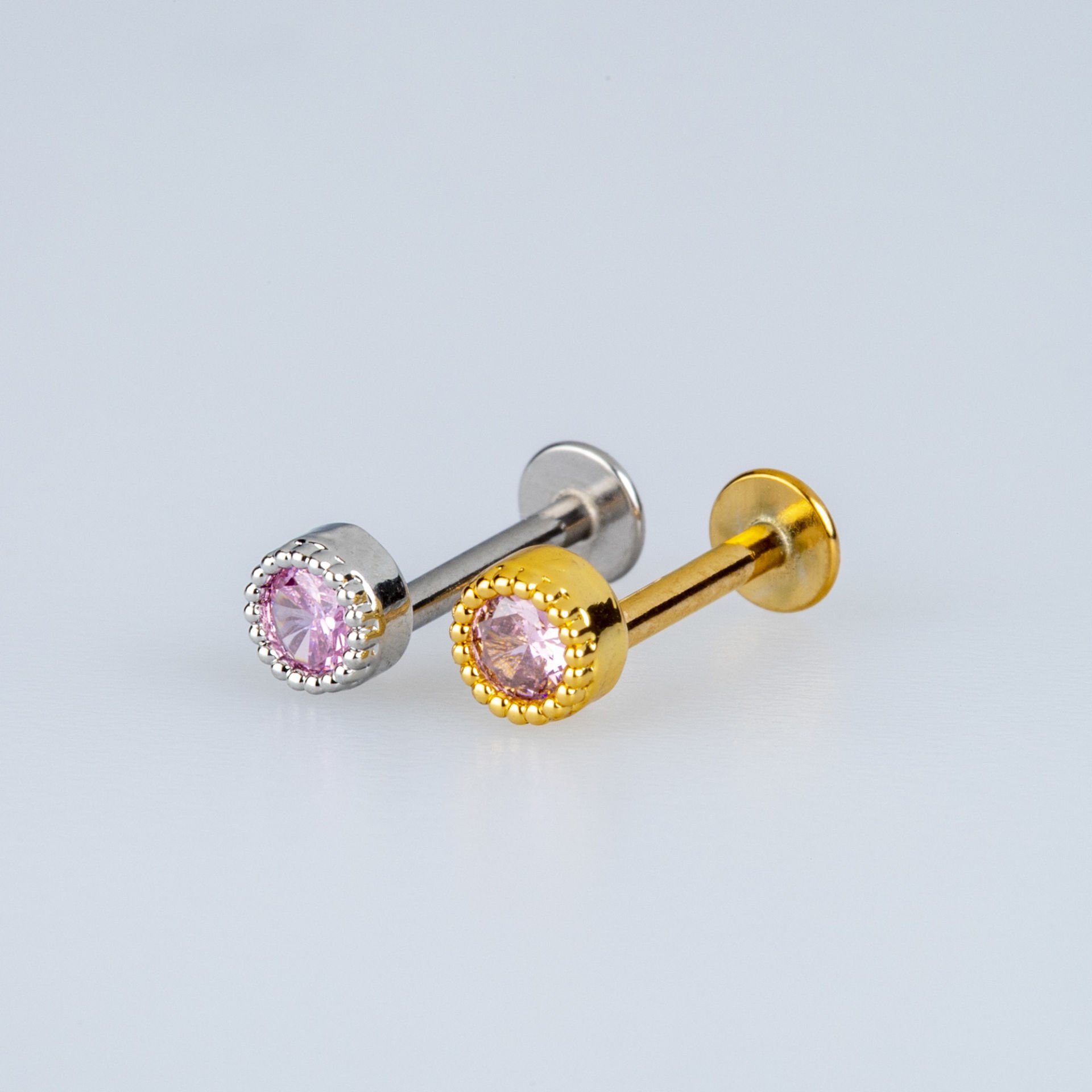 Piercing Tragus Round Yellow
