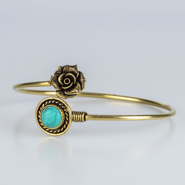Brass Bracelet Rose