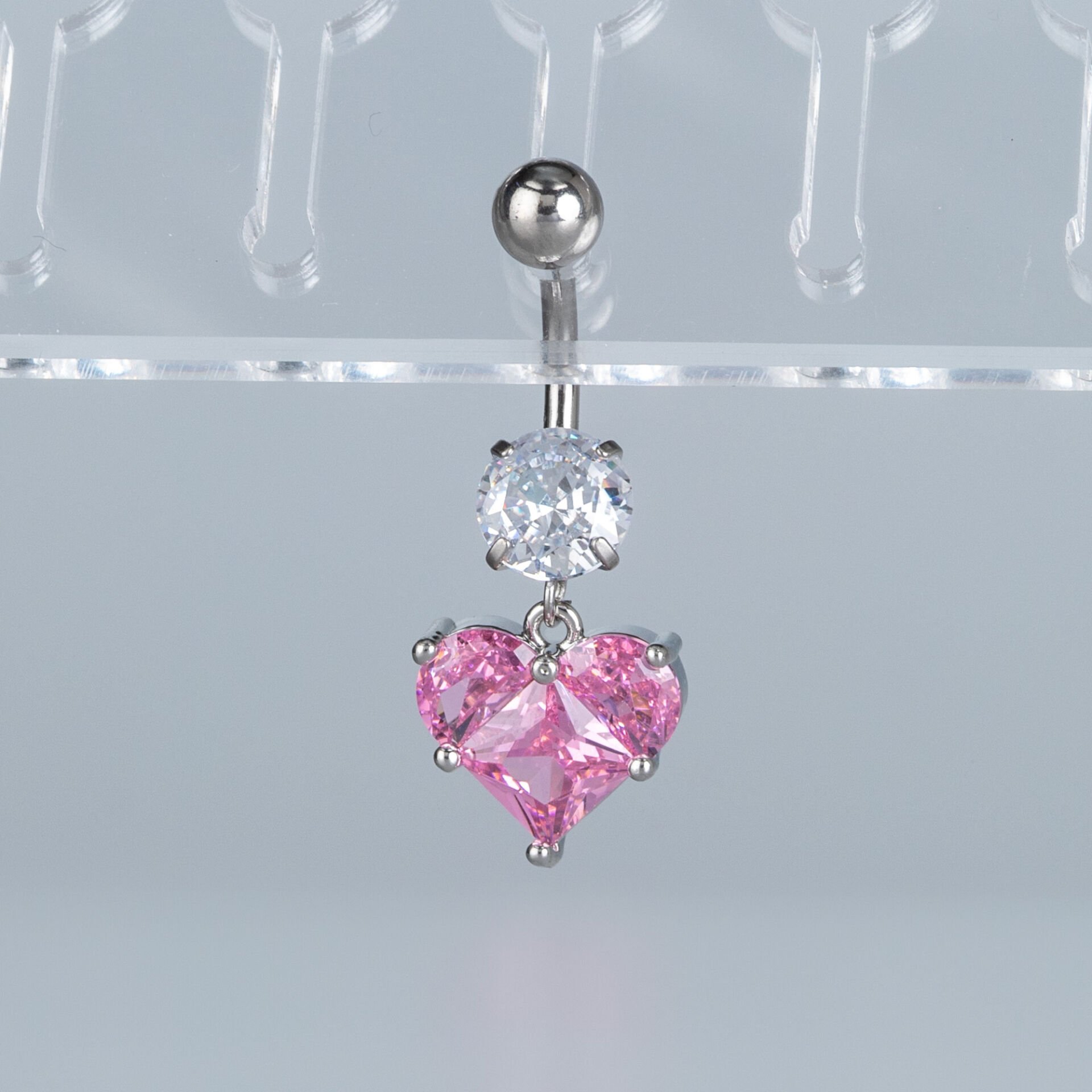 Piercing Göbek Fashion Kalp