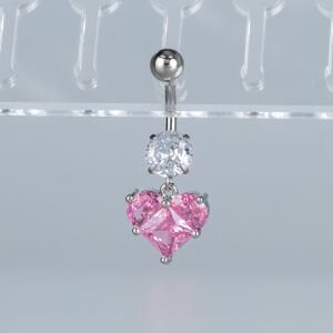 Piercing Göbek Fashion Kalp