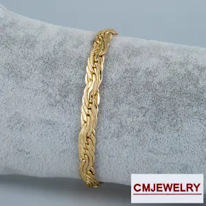 CM Jewelry 14K Zincir Bileklik