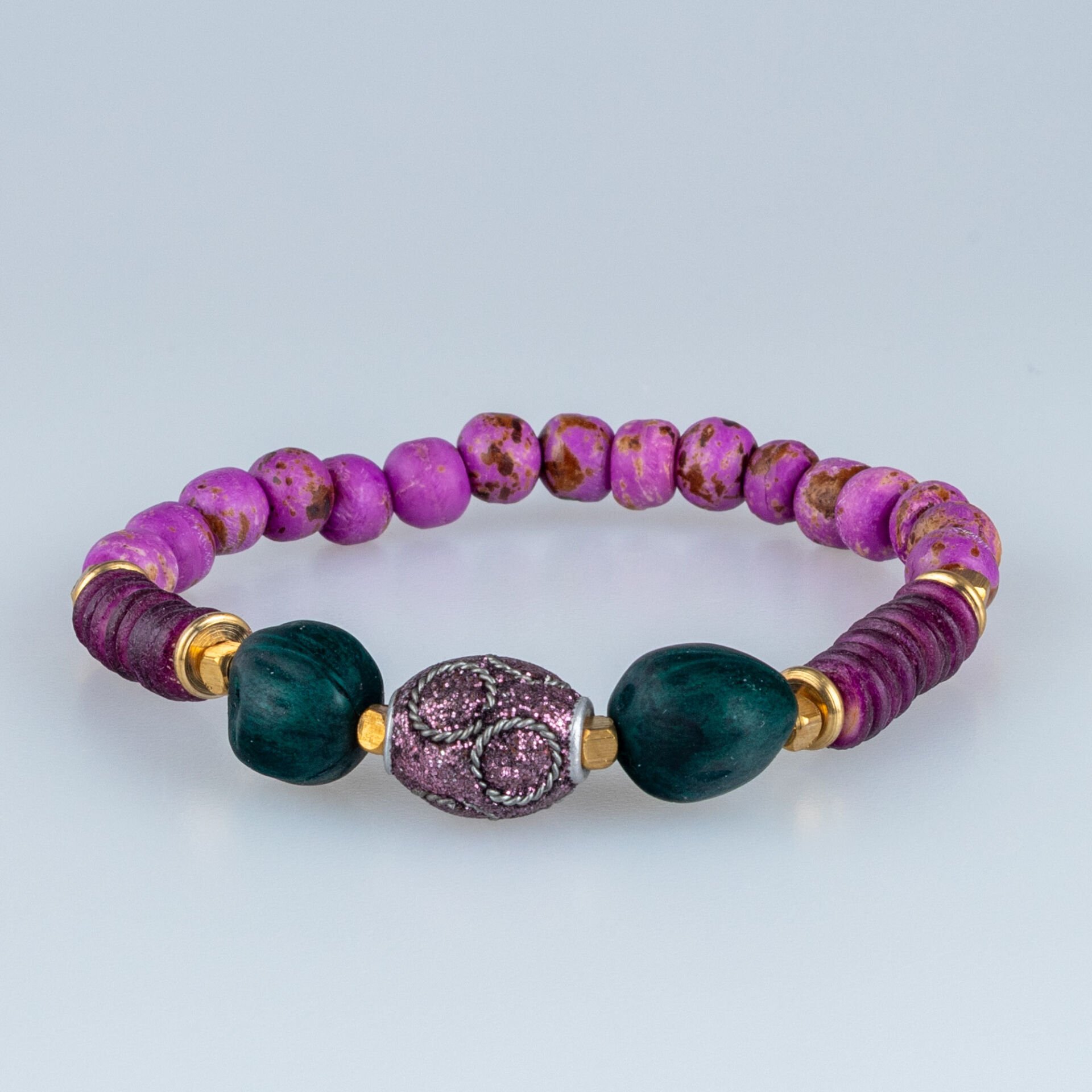 Etnik Doğal Taş Bileklik