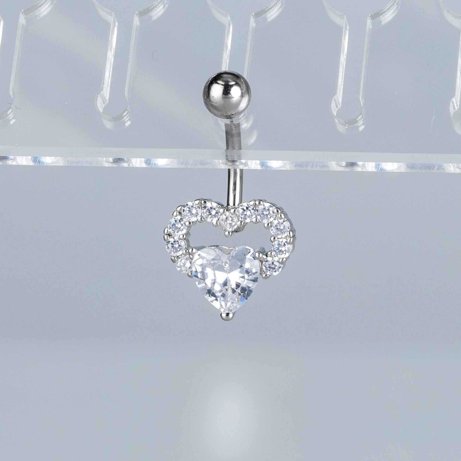 Piercing Göbek Fashion Kalp